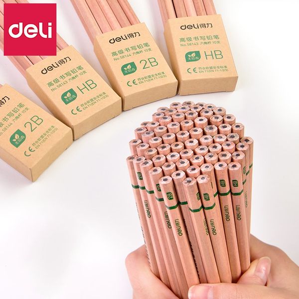 deli 100pcs wood pencils hb hexagon graphite pencil for school office supplies cute stationery 2b pencil for drawing art gift
deli 100pcs wood pencils hb hexagon graphite pencil for school office supplies cute stationery 2b pencil for drawing art gift