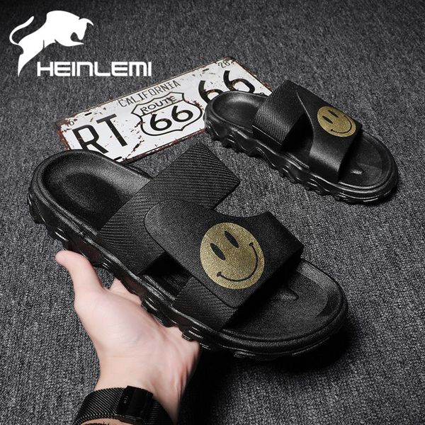 heinlemi new arrival hard-wearing personality shoes men genuine leather flip flop vintage style house shoes men slippers, Black
heinlemi new arrival hard-wearing personality shoes men genuine leather flip flop vintage style house shoes men slippers, Black