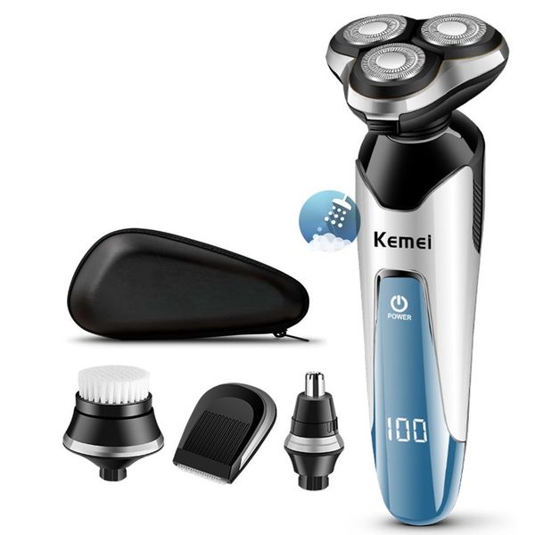 4in1 grooming kit shaver rechargeable electric razor wet dry facial electric shaver for men beard shaving machine+travel bag
4in1 grooming kit shaver rechargeable electric razor wet dry facial electric shaver for men beard shaving machine+travel bag