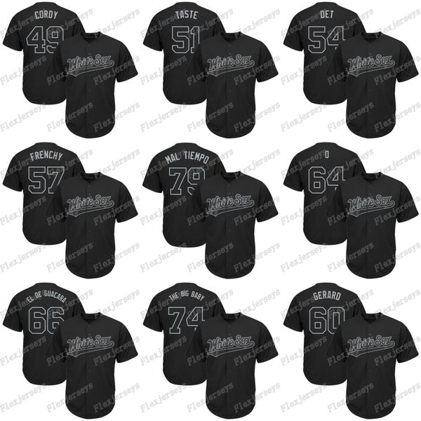 79 Jose Abreu 2019 Players Weekend Eloy Jimenez White Sox Jose Ruiz Josh Osich Jimmy Cordero Jace Fry Ross Detwiler Carson Fulmer Jersey
79 Jose Abreu 2019 Players Weekend Eloy Jimenez White Sox Jose Ruiz Josh Osich Jimmy Cordero Jace Fry Ross Detwiler Carson Fulmer Jersey