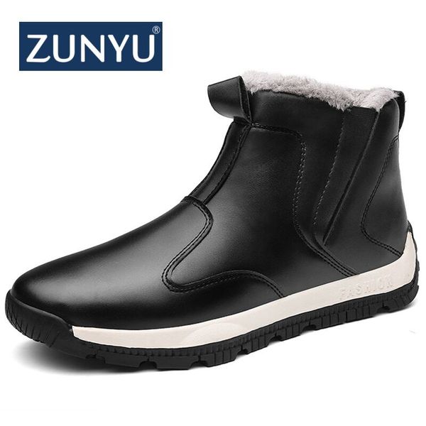 zunyu 2018 winter new big size 39-48 safety shoes plush warm winter men anti-skidding boots men's snow boots, Black
zunyu 2018 winter new big size 39-48 safety shoes plush warm winter men anti-skidding boots men's snow boots, Black