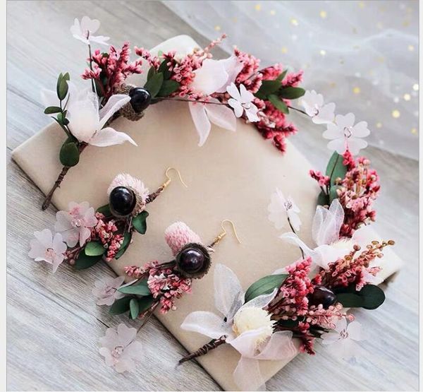 bridal jewelry travel shoot hair accessories handmade fairy beauty yongsheng headwear beautiful color dried garland plate wedding accessorie, Silver
bridal jewelry travel shoot hair accessories handmade fairy beauty yongsheng headwear beautiful color dried garland plate wedding accessorie, Silver