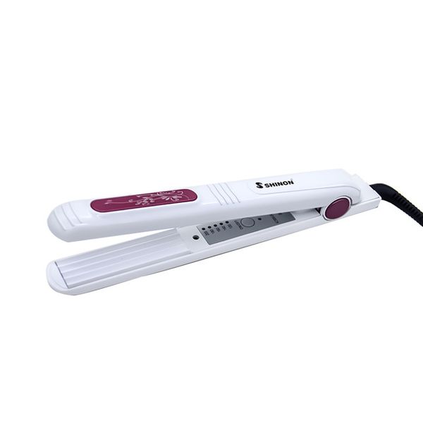 professional hair curler straightener volume crimper ceramic corrugated curler curling iron electric hair styler tools, Black
professional hair curler straightener volume crimper ceramic corrugated curler curling iron electric hair styler tools, Black