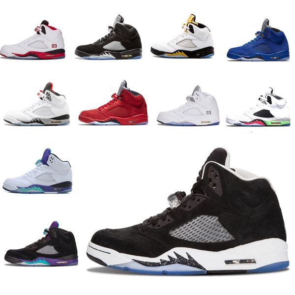 new oreo basketball shoes 5 5s blue suede red suede olympic gold black grape og white cement sports sneakers size 41-47
new oreo basketball shoes 5 5s blue suede red suede olympic gold black grape og white cement sports sneakers size 41-47