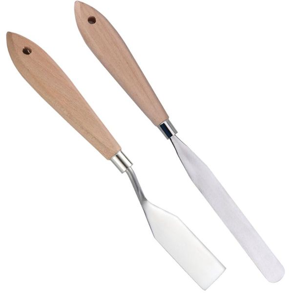 2pcs painting knife palette knives set basic painting tools kit for watercolor oil acrylic crafts
2pcs painting knife palette knives set basic painting tools kit for watercolor oil acrylic crafts