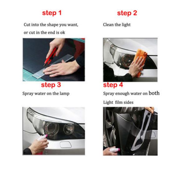 car practical auto smoke fog headlight taillight tint vinyl wrap film sheet sticker
car practical auto smoke fog headlight taillight tint vinyl wrap film sheet sticker