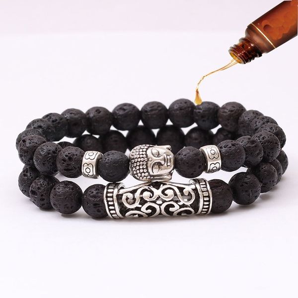 2 layers natural black lava turquoises tiger eye prayer beads buddha bracelets kit yogo essential oil diffuser bracelet healing jewelry
2 layers natural black lava turquoises tiger eye prayer beads buddha bracelets kit yogo essential oil diffuser bracelet healing jewelry