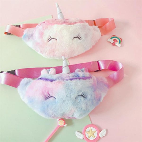 cartoon unicorn women waist bags kids plush fanny pack fashion female belt bag cute waist packs chest bag travel phone pouch
cartoon unicorn women waist bags kids plush fanny pack fashion female belt bag cute waist packs chest bag travel phone pouch