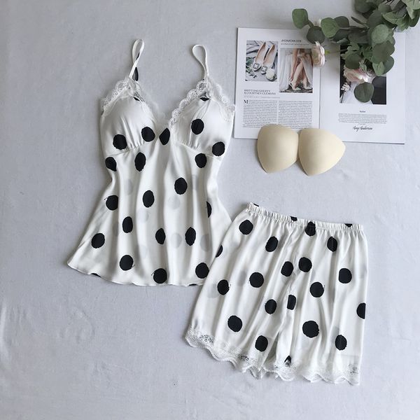 шелковые пижамы женщин полька dot lace sexy атласная пижама комплекты лета женщин без рукавов главная wear пижамы с chest pad, Black;red
шелковые пижамы женщин полька dot lace sexy атласная пижама комплекты лета женщин без рукавов главная wear пижамы с chest pad, Black;red