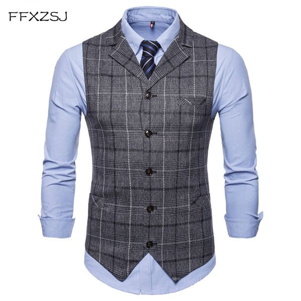 ffxzsj men suit vest slim single-breasted waistcoat gilet business social blazer wedding groom men plus size, Black;white
ffxzsj men suit vest slim single-breasted waistcoat gilet business social blazer wedding groom men plus size, Black;white