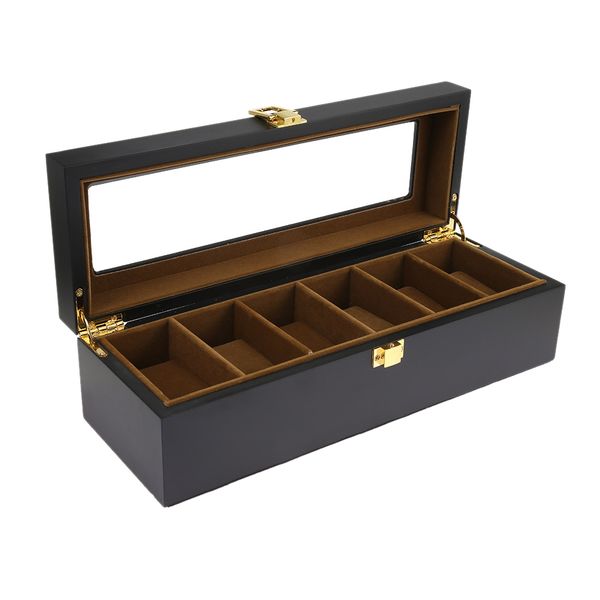 6 plaid wooden watch box jewelry display storage storage box jewelry display watch, Black;blue
6 plaid wooden watch box jewelry display storage storage box jewelry display watch, Black;blue
