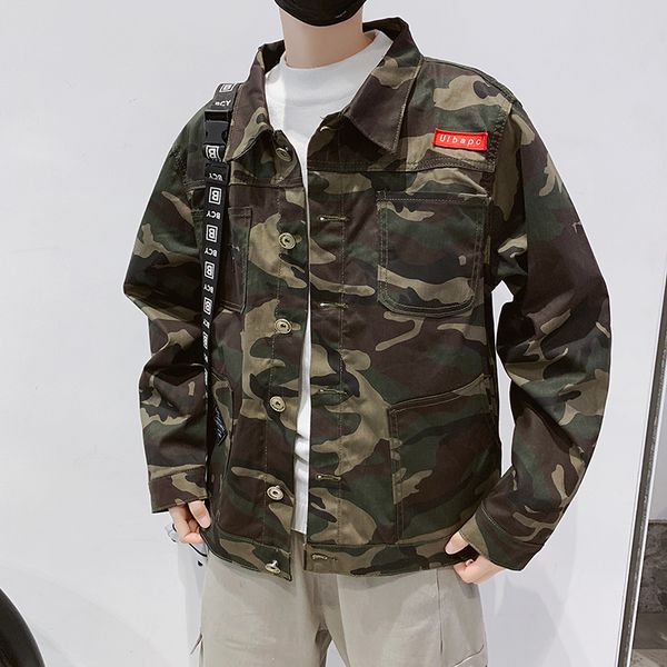 new spring and autumn fashion jacket, men's jeans jacket, autumn wind camouflage men's thin style, Black;brown
new spring and autumn fashion jacket, men's jeans jacket, autumn wind camouflage men's thin style, Black;brown