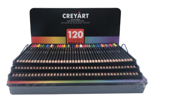 prismacolor wood colored pencils 72/120 carton iron box professional drawing pencils sketch art for school supplies
prismacolor wood colored pencils 72/120 carton iron box professional drawing pencils sketch art for school supplies