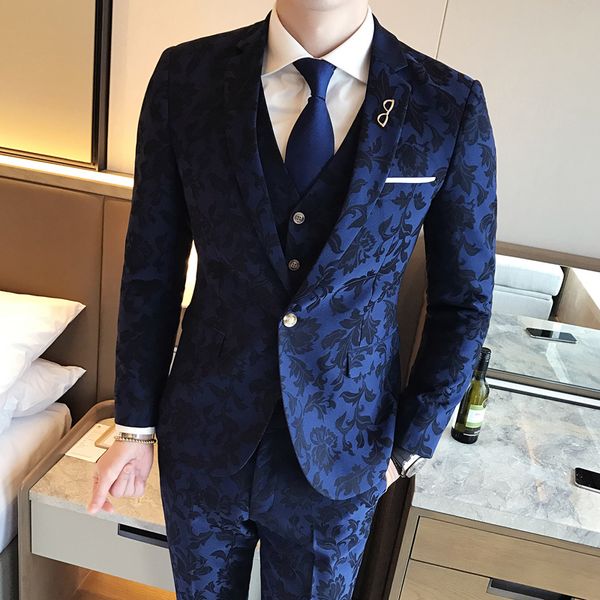2020 mens suit with pants burgundy floral jacquard wedding prom suits for men slim fit 3 pieces / set (jacket+vest+pants, White;black
2020 mens suit with pants burgundy floral jacquard wedding prom suits for men slim fit 3 pieces / set (jacket+vest+pants, White;black