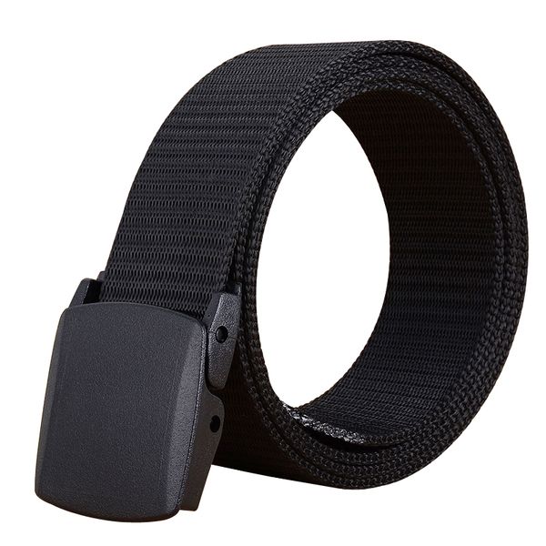 no metal men belt canvas automatic buckle men's belt tactical outdoor multifunctional training, Black;brown
no metal men belt canvas automatic buckle men's belt tactical outdoor multifunctional training, Black;brown