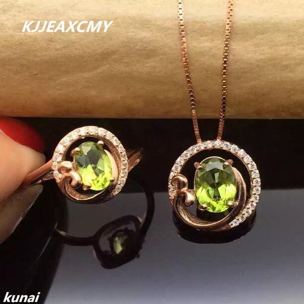 kjjeaxcmy fine jewelry, women's colorful jewelry, natural peridot set, simple and generous wholesale, Black
kjjeaxcmy fine jewelry, women's colorful jewelry, natural peridot set, simple and generous wholesale, Black