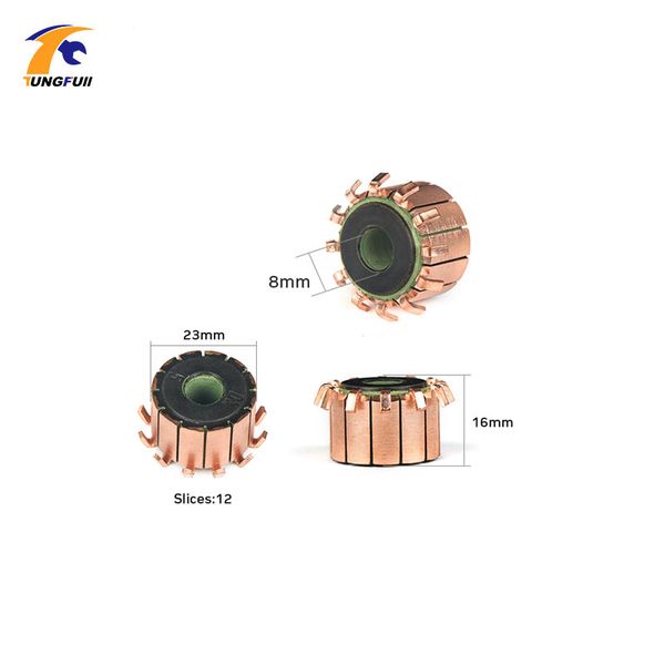 tungfull 8x23x16mm 2pcs copper rod alternator motor collector copper tones brass engine collector micro-drilled armature tool
tungfull 8x23x16mm 2pcs copper rod alternator motor collector copper tones brass engine collector micro-drilled armature tool