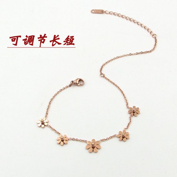 adjustable women rose gold beaded ball flower anklets stainless steel fashion chains anklets party wholesale female collier, Red;blue
adjustable women rose gold beaded ball flower anklets stainless steel fashion chains anklets party wholesale female collier, Red;blue