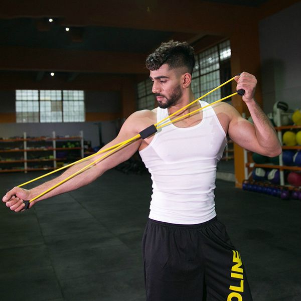 resistance bands 1 piece gym 8 word chest developer rubber loop latex fitness stretch yoga training crossfit elastic
resistance bands 1 piece gym 8 word chest developer rubber loop latex fitness stretch yoga training crossfit elastic