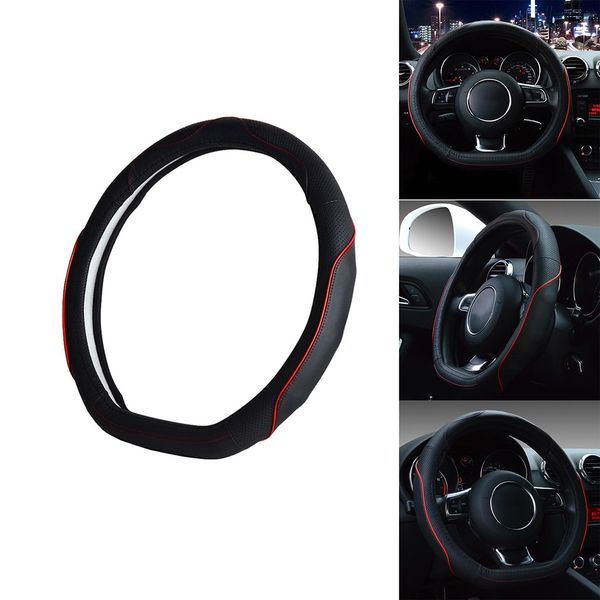 braid on steering wheel car steering wheel cover with needles thread artificial leather diameter 38cm cover couvre #wl1
braid on steering wheel car steering wheel cover with needles thread artificial leather diameter 38cm cover couvre #wl1