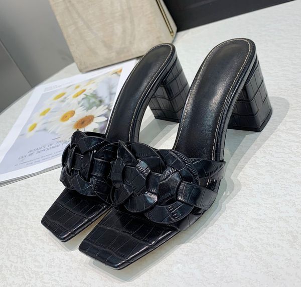brand fashion genuine leather sandals women designer shoes woman slipper slides heels stone grain sandalias female lady summer beach shoes, Black
brand fashion genuine leather sandals women designer shoes woman slipper slides heels stone grain sandalias female lady summer beach shoes, Black
