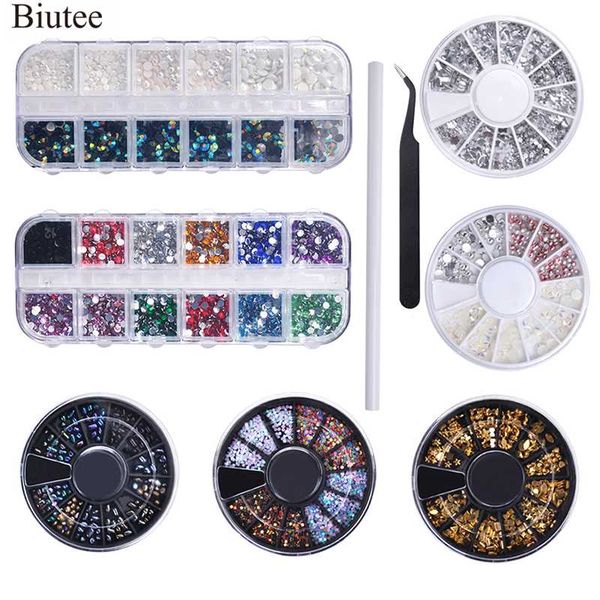 biutee 9pcs/set 3d nail art rhinestone set 2boxes+5 wheels nail crystals glitter rhinestone kits set pencil decoration
biutee 9pcs/set 3d nail art rhinestone set 2boxes+5 wheels nail crystals glitter rhinestone kits set pencil decoration