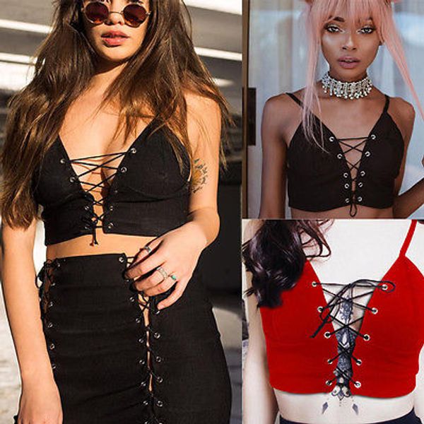 2018 new womens summer crop tank vest casual sleeveless strappy tee shirt fashion camis, White
2018 new womens summer crop tank vest casual sleeveless strappy tee shirt fashion camis, White