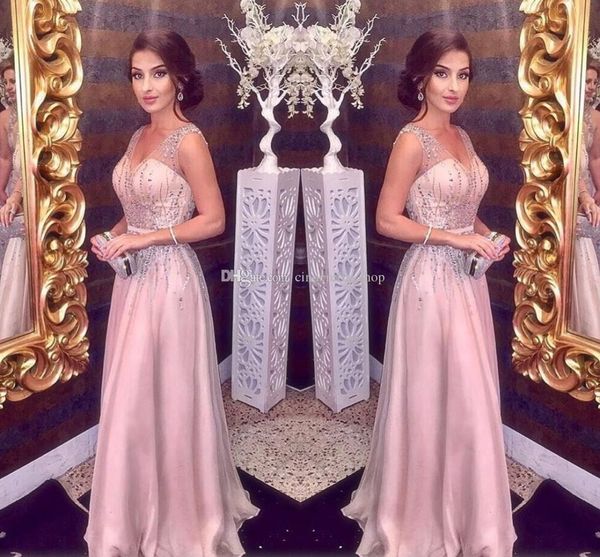 blush pink evening dresses 2019 a line spaghetti v neck major beading long chiffon prom party red carpet girls pageant gowns cheap, Black;red
blush pink evening dresses 2019 a line spaghetti v neck major beading long chiffon prom party red carpet girls pageant gowns cheap, Black;red