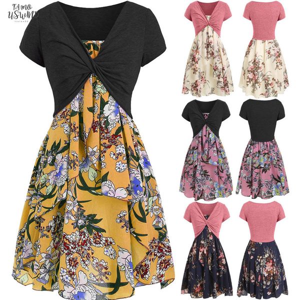 2020 new casual dress women casual loose flower print women dress party dress vestidos plus size sundress new, Black;gray
2020 new casual dress women casual loose flower print women dress party dress vestidos plus size sundress new, Black;gray