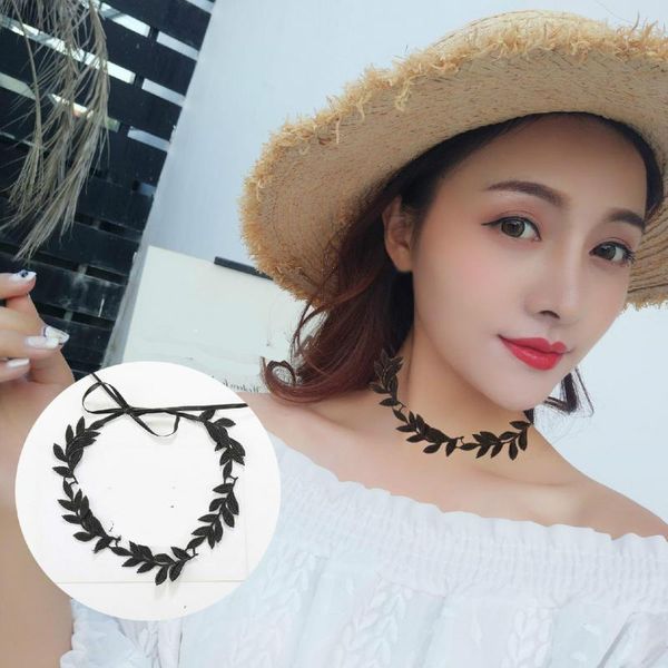 2019 new korean version of the simple personality lace leaves net red short necklace chain collar female neck jewelry wholesale, Golden;silver
2019 new korean version of the simple personality lace leaves net red short necklace chain collar female neck jewelry wholesale, Golden;silver