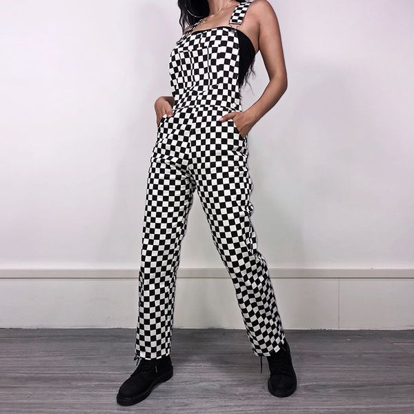 2018 spring autumn new fashion women's european american hip hop plaid slim trousers loose casual tooling bib pants female css19, Black;white
2018 spring autumn new fashion women's european american hip hop plaid slim trousers loose casual tooling bib pants female css19, Black;white