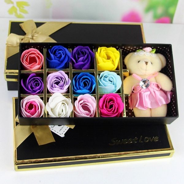 12pcs colorful rose soap flower gift box valentine's day gift artificial flowers rose bouquet home decoration accessories #007
12pcs colorful rose soap flower gift box valentine's day gift artificial flowers rose bouquet home decoration accessories #007