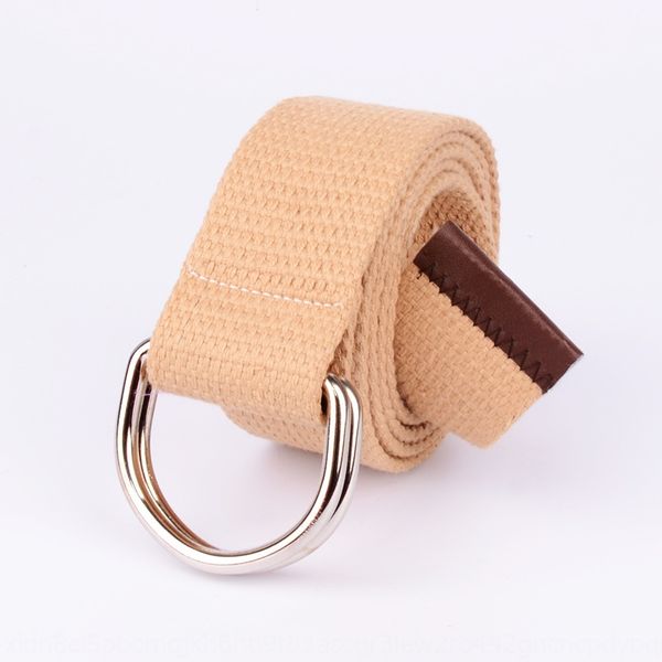 men's and canvas jeans and women's double-ring canvas belt teenagers couple students' outdoor all-match jeans belt, Black
men's and canvas jeans and women's double-ring canvas belt teenagers couple students' outdoor all-match jeans belt, Black
