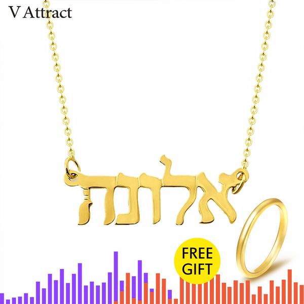 v attract inspiration hebrew name necklace personalized je jewelry for her savtush signature long chain colar collier femme, Silver
v attract inspiration hebrew name necklace personalized je jewelry for her savtush signature long chain colar collier femme, Silver