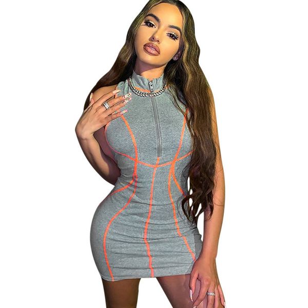 womens autumn solid dresses casual gray striped dress ladies base apparel fashion sleeveless clothing, Black;gray
womens autumn solid dresses casual gray striped dress ladies base apparel fashion sleeveless clothing, Black;gray