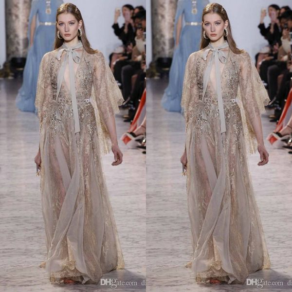 elie saab lace dresses evening wear with long sleeves deep v-neck beaded evening gowns see through rhinestones prom dress, Black;red
elie saab lace dresses evening wear with long sleeves deep v-neck beaded evening gowns see through rhinestones prom dress, Black;red