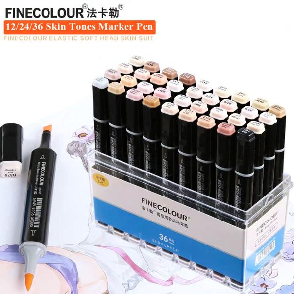 finecolour 12 24 36 colors skin tones soft brush markers alcohol based artist double headed professional sketch marker pen
finecolour 12 24 36 colors skin tones soft brush markers alcohol based artist double headed professional sketch marker pen