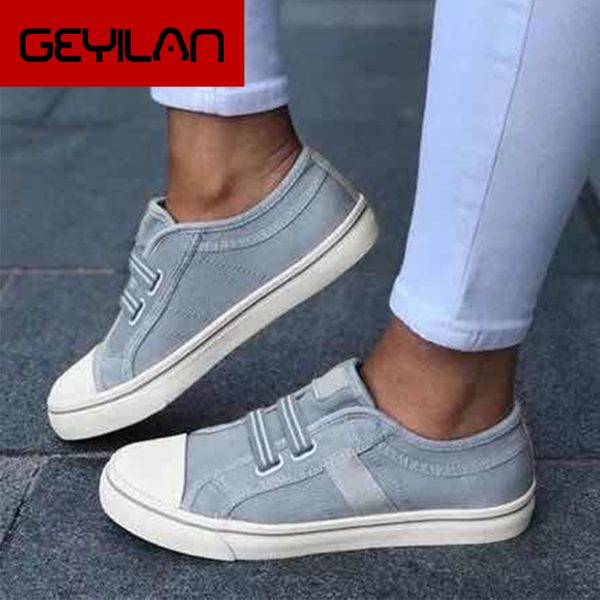 women flat canvas sneakers casual elastic band vulcanized shoes slip on comfort platform female footwear autumn plus size, Black
women flat canvas sneakers casual elastic band vulcanized shoes slip on comfort platform female footwear autumn plus size, Black