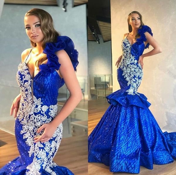 royal blue evening dresses 2019 sequins beaded spaghetti bling mermaid prom dress luxury robes de soirée custom made formal party gowns, Black;red
royal blue evening dresses 2019 sequins beaded spaghetti bling mermaid prom dress luxury robes de soirée custom made formal party gowns, Black;red