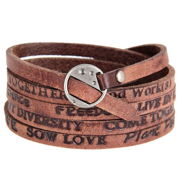 womens leather cuff bracelet brown wrap bohemian gift for womensparkly intriguing multi-layers charming multicolor bracelets, Golden;silver
womens leather cuff bracelet brown wrap bohemian gift for womensparkly intriguing multi-layers charming multicolor bracelets, Golden;silver