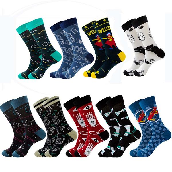 new mens socks hip hop cool socks for men gift personality colorful fashion funny creative calcetines skarpetki harajuku, Black
new mens socks hip hop cool socks for men gift personality colorful fashion funny creative calcetines skarpetki harajuku, Black