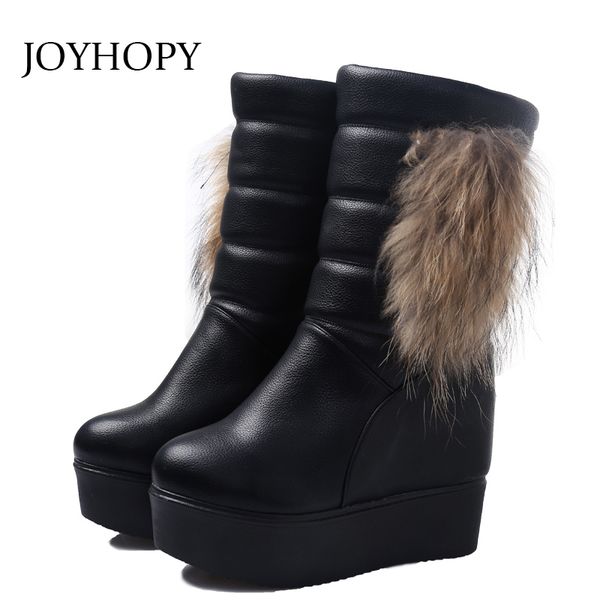 2019 winter fur wedges platform ankle boots women height increasing thick bottom snow shoes large size female short boots wb071, Black
2019 winter fur wedges platform ankle boots women height increasing thick bottom snow shoes large size female short boots wb071, Black