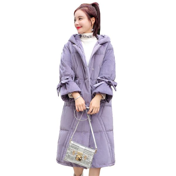 winter wadded coats women thicken outwear overcoat corduroy coats long warm parkas woman down cotton jacket female, Black
winter wadded coats women thicken outwear overcoat corduroy coats long warm parkas woman down cotton jacket female, Black