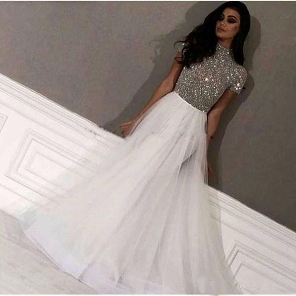 Modern Cap Sleeves Evening Dresses 2019 Long Dubai Arabic Evening Gowns Silver Beading Prom Formal dress Yousef Aljasmi Party robe de soiree
Modern Cap Sleeves Evening Dresses 2019 Long Dubai Arabic Evening Gowns Silver Beading Prom Formal dress Yousef Aljasmi Party robe de soiree