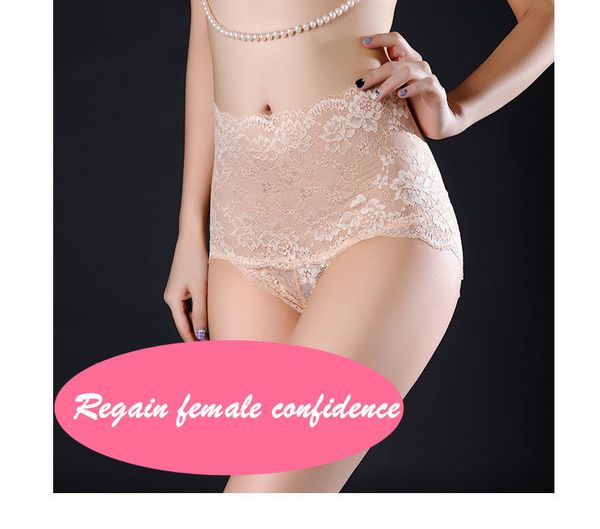underwear designer perfect female lace high waist transparent abdomen large size seamless cotton crotch briefs, Black;white
underwear designer perfect female lace high waist transparent abdomen large size seamless cotton crotch briefs, Black;white