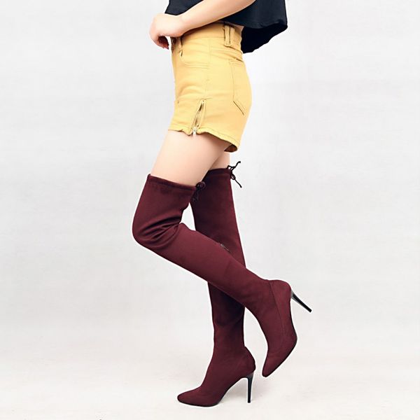 big size 9 10 11 12 thigh high boots knee high boots over the knee women ladies boots shoes woman winter women, Black
big size 9 10 11 12 thigh high boots knee high boots over the knee women ladies boots shoes woman winter women, Black