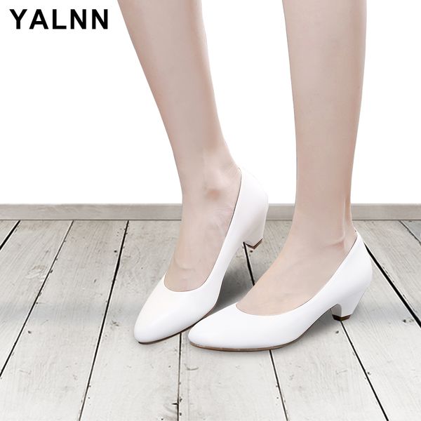 yalnn women shoes pumps soft leather comfortable thick autumn spring big size party high heels pumps shoes for girl, Black
yalnn women shoes pumps soft leather comfortable thick autumn spring big size party high heels pumps shoes for girl, Black