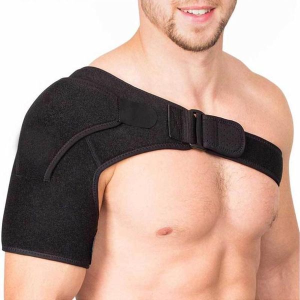 back support 1pcs breathable fitness shoulder pad sport pain relief elastic bandage wrap brace man workout prot x8m8, Black;blue
back support 1pcs breathable fitness shoulder pad sport pain relief elastic bandage wrap brace man workout prot x8m8, Black;blue