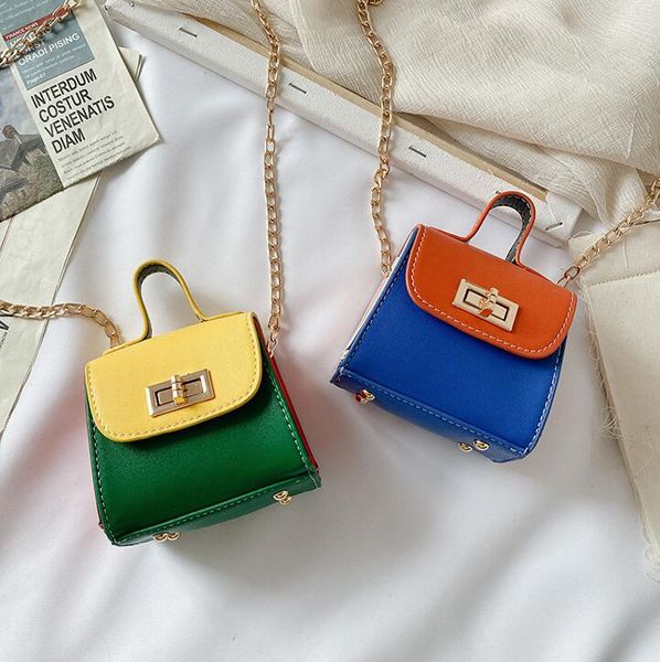 children crossbody mini chain shoulder bags baby fashion handbags girl small cute bag