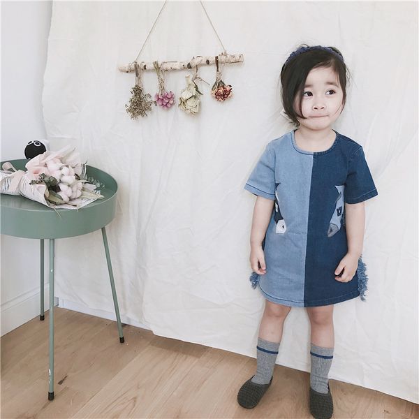 in stock 0-6t summer new design baby girl clothes girls dress denim mixed colors horse head embroidery tassel dress girls, Red;yellow
in stock 0-6t summer new design baby girl clothes girls dress denim mixed colors horse head embroidery tassel dress girls, Red;yellow